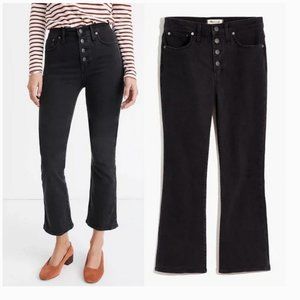 Sz 30 Tall, Madewell Cali Demi-Boot, Faded Black